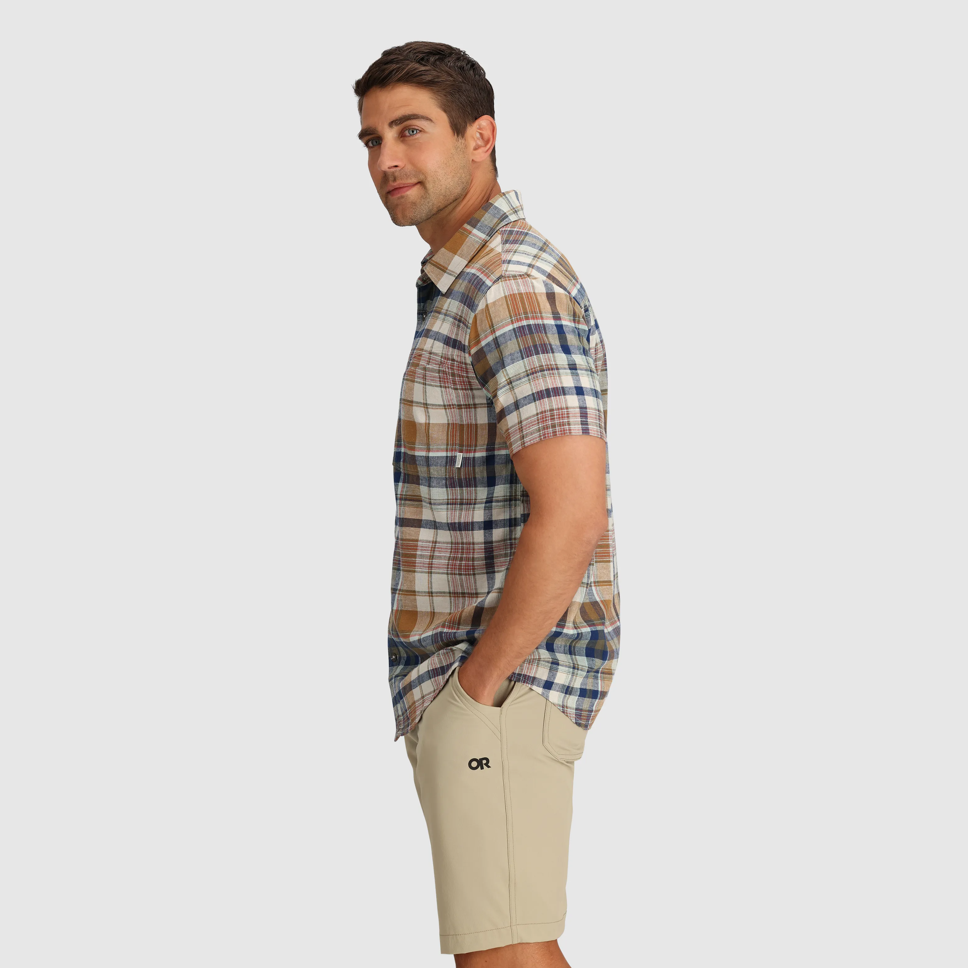 Men's Weisse Plaid Shirt