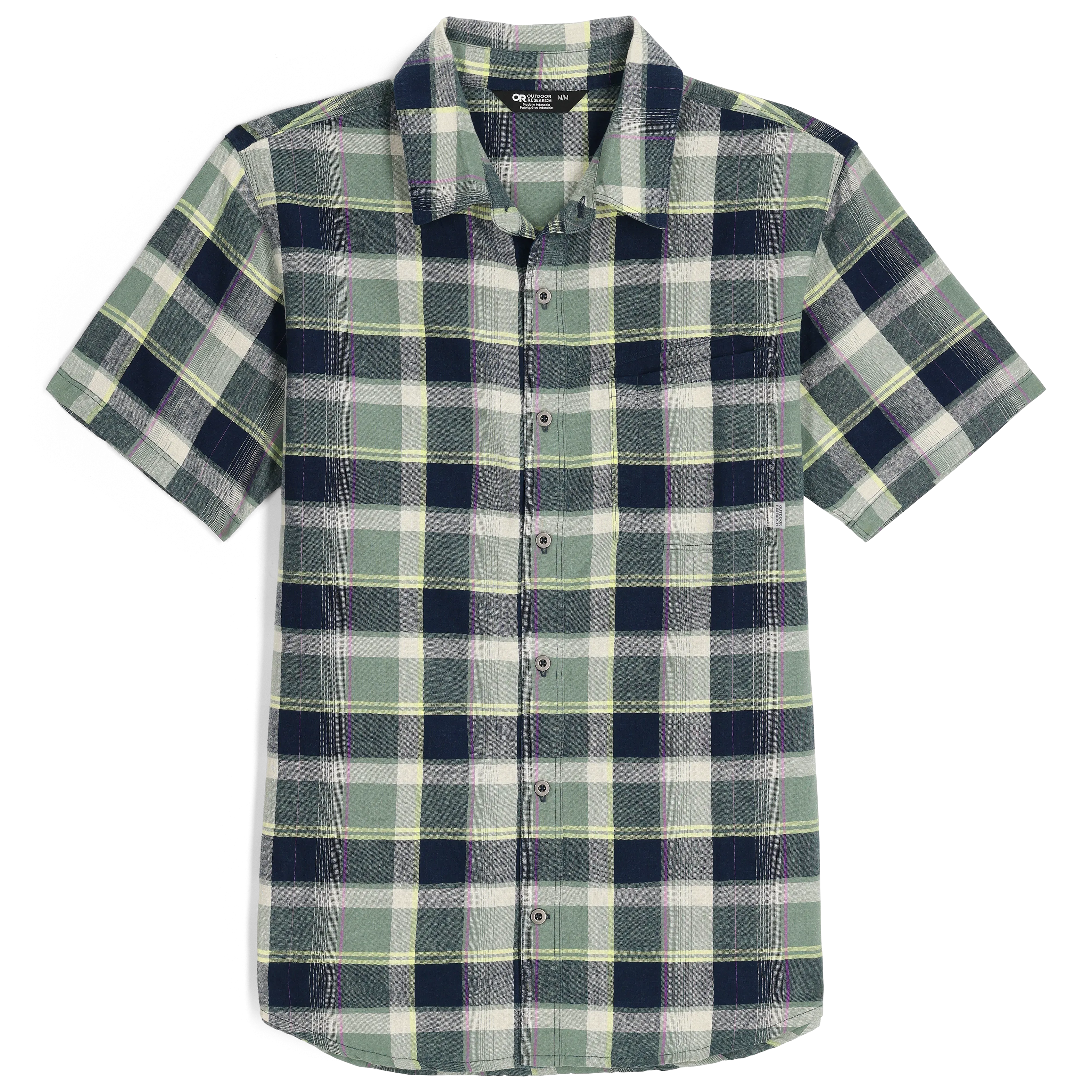 Men's Weisse Plaid Shirt