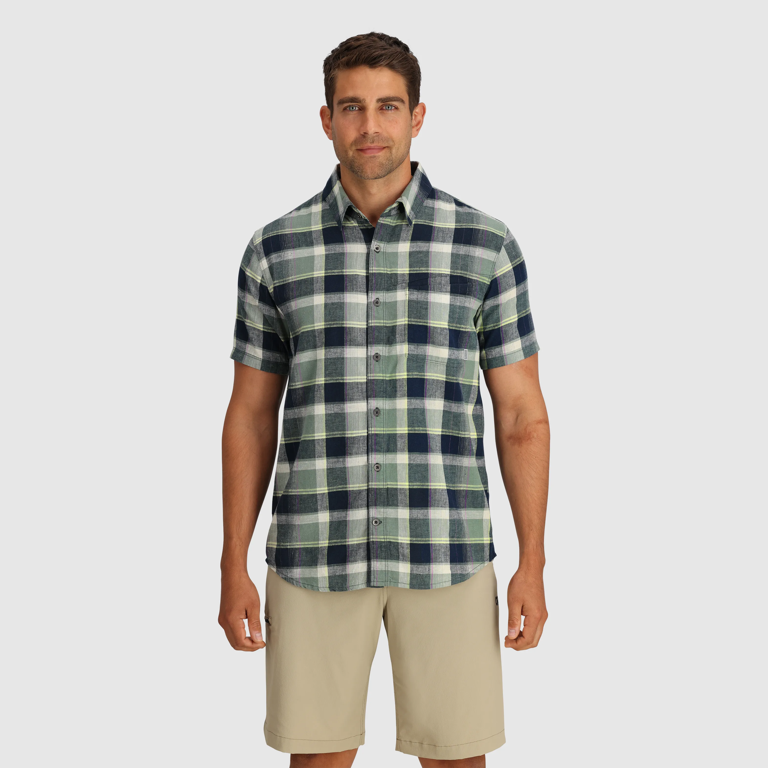 Men's Weisse Plaid Shirt