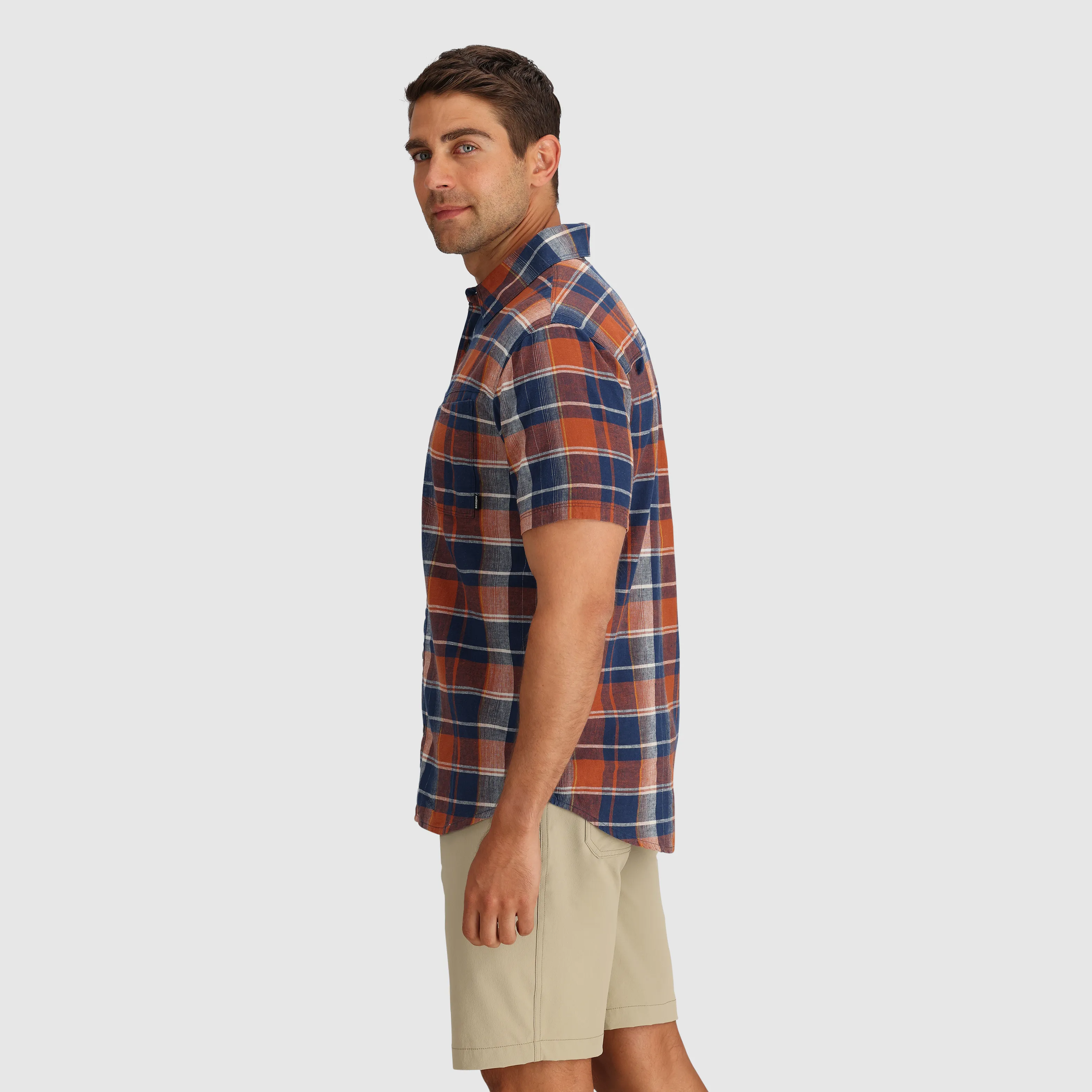 Men's Weisse Plaid Shirt