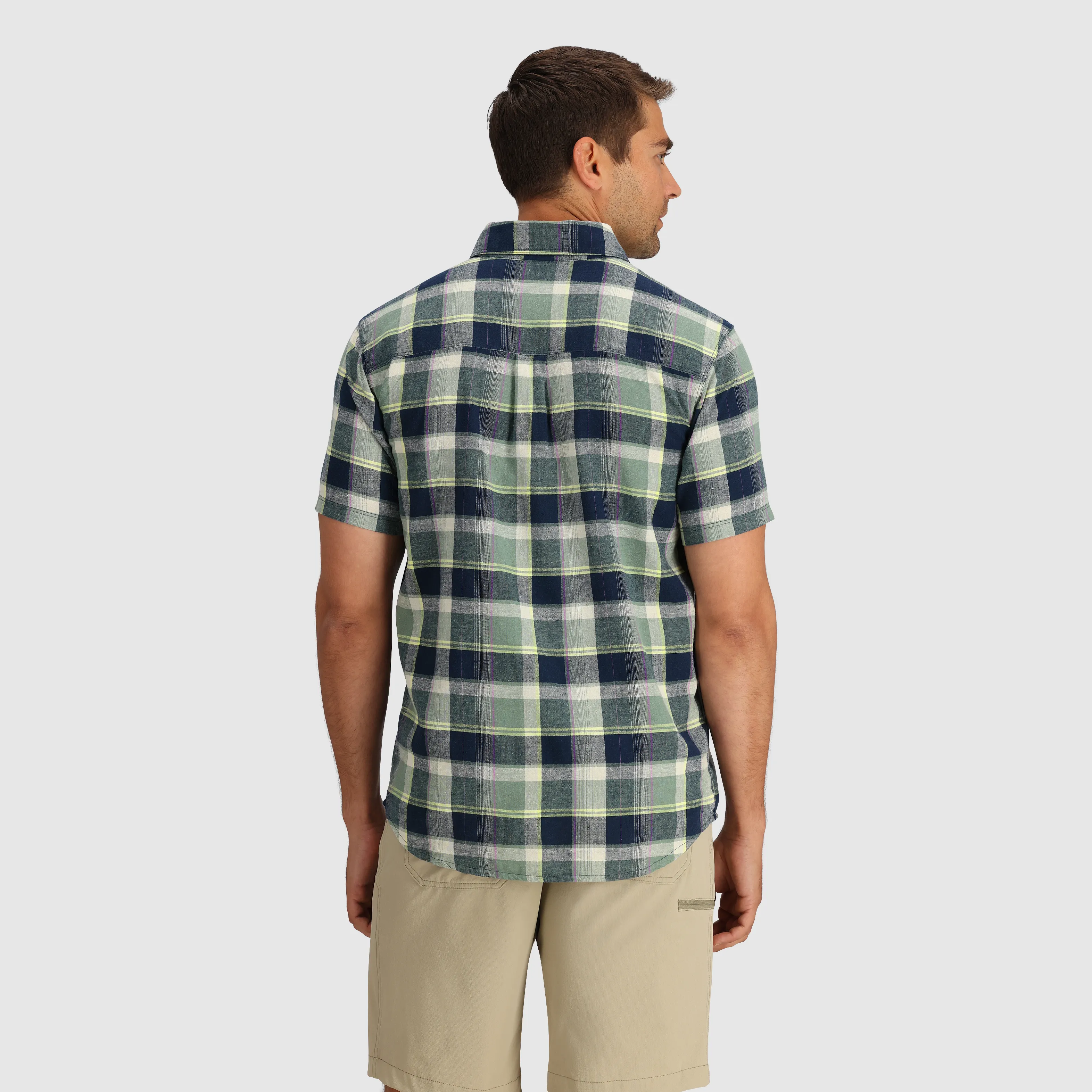 Men's Weisse Plaid Shirt