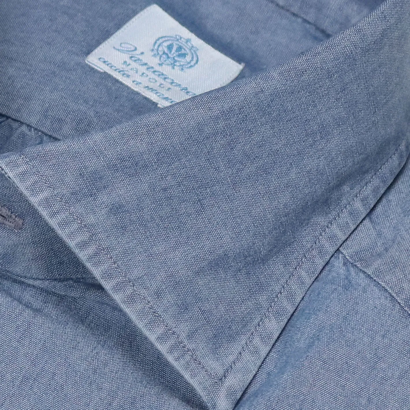 Mid Blue Chambray Cutaway Shirt