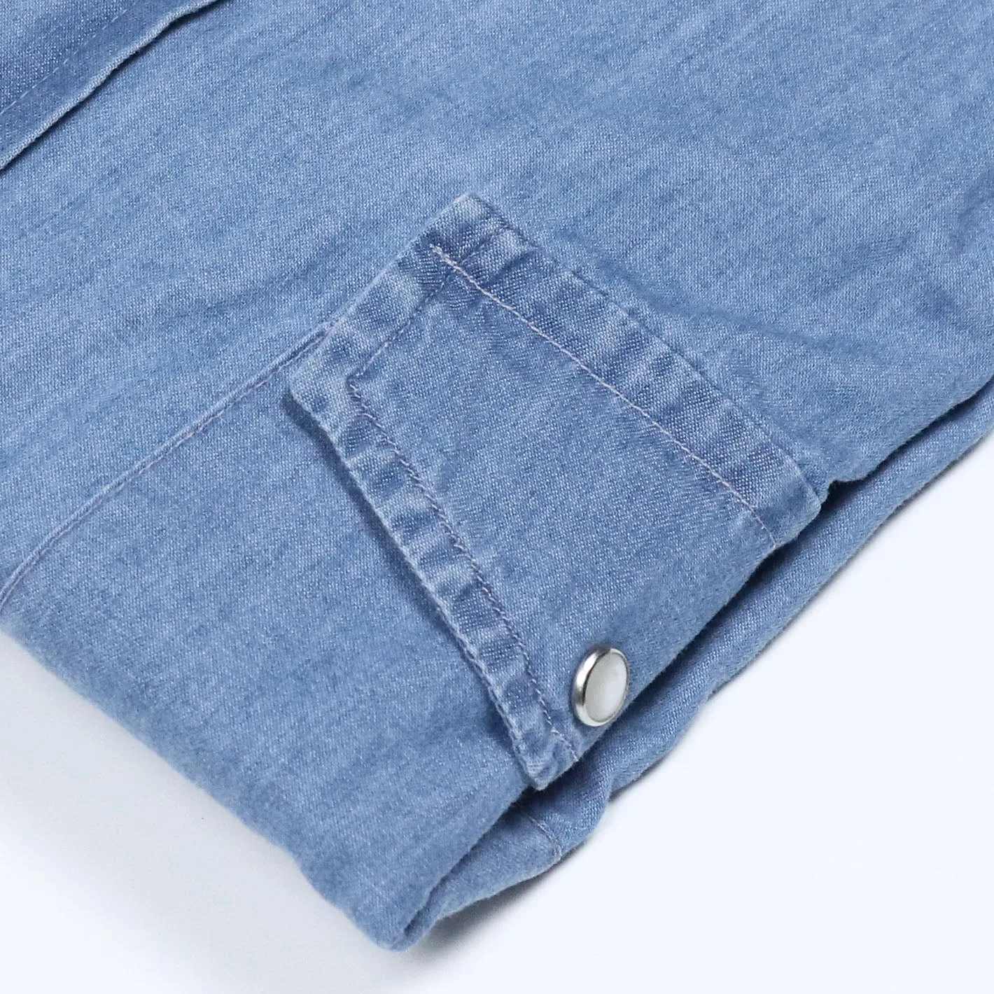 Mid Blue Denim Rodeo Shirt