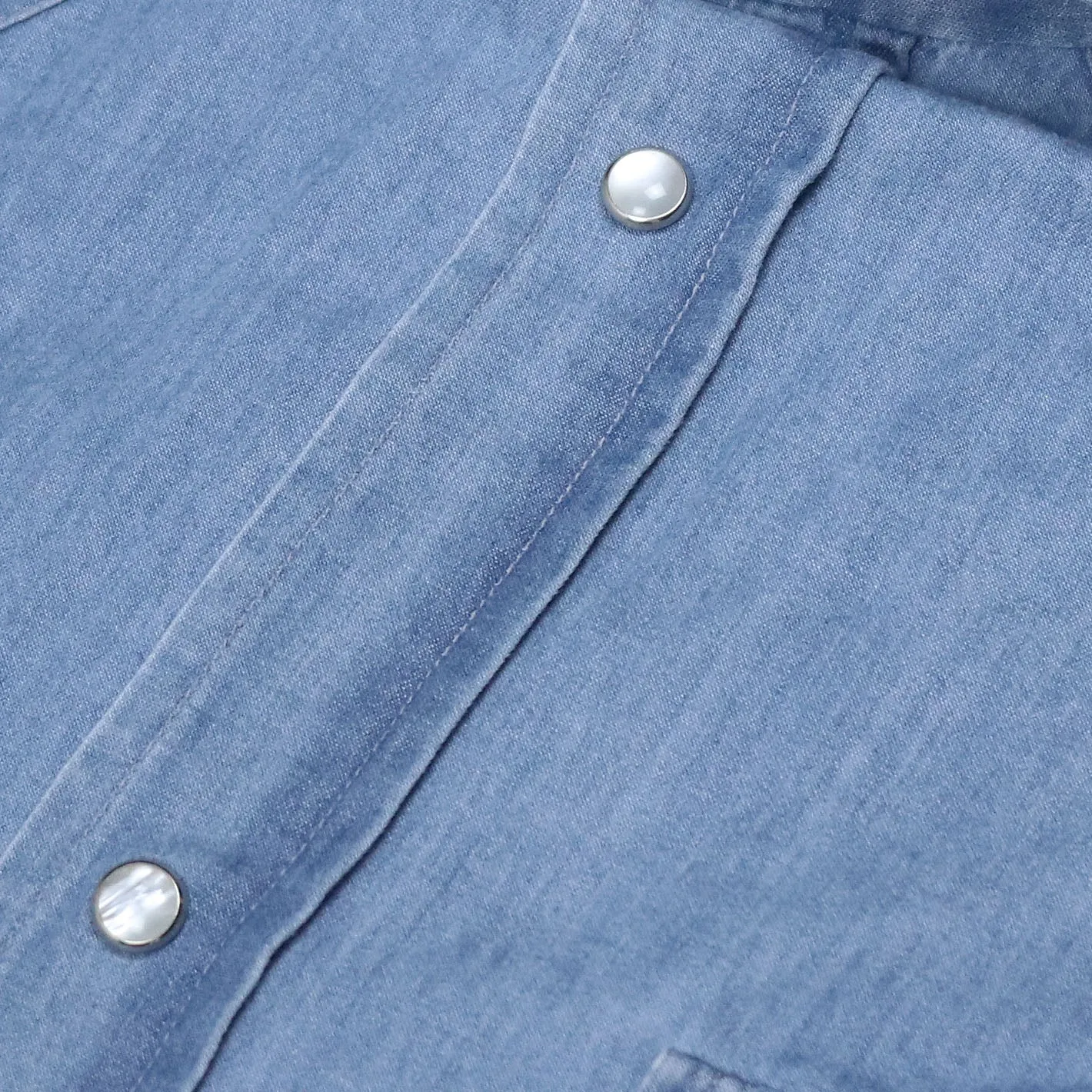 Mid Blue Denim Rodeo Shirt