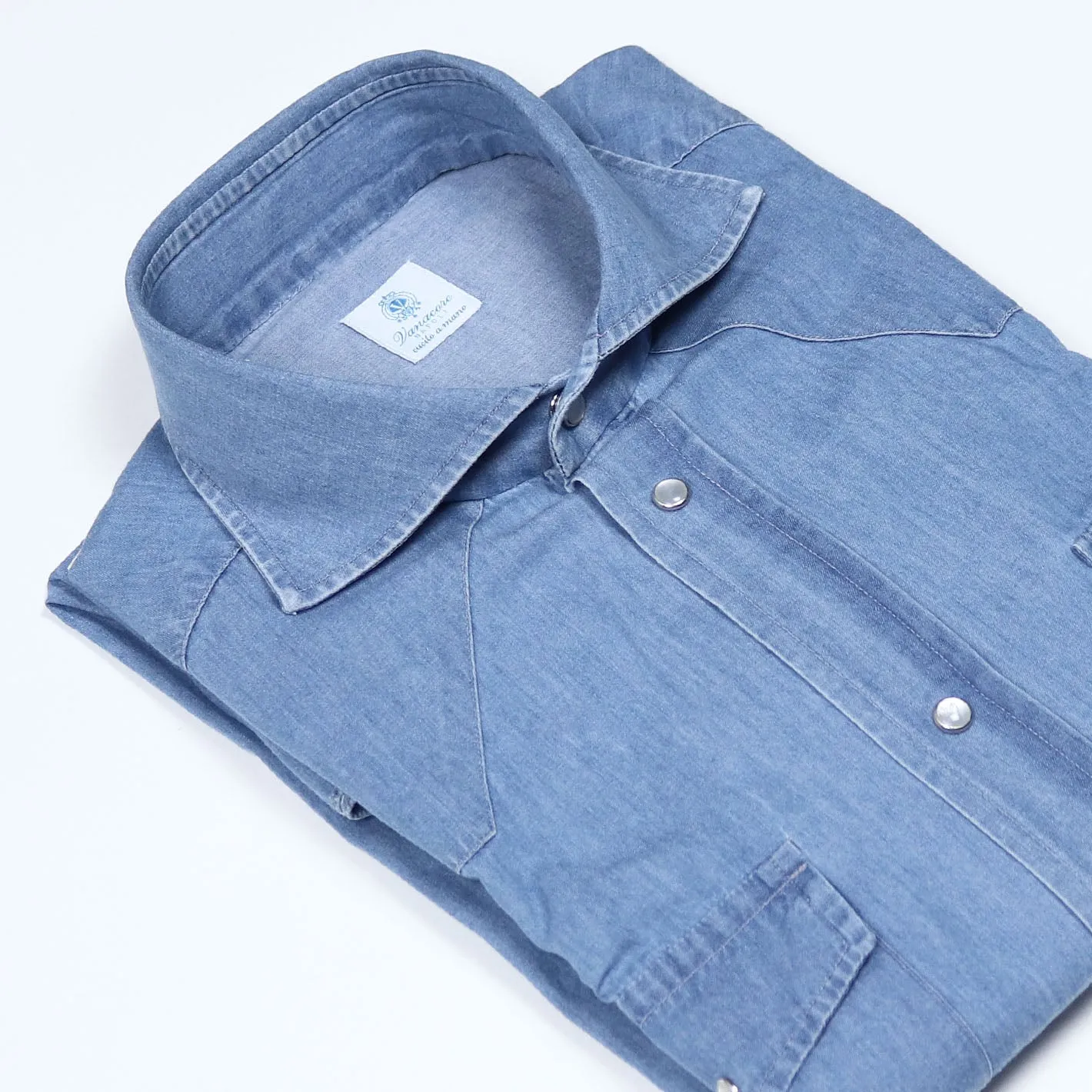 Mid Blue Denim Rodeo Shirt