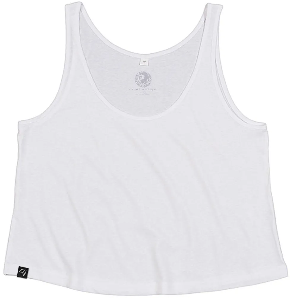 MTS M127 Women's Bio-Baumwolle Crop Vest Tank Top S-L