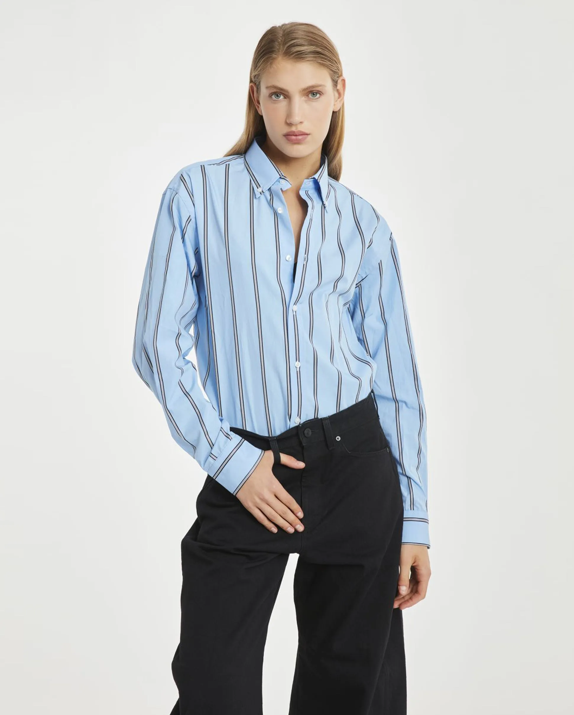 NICKY SHIRT / MULTI STRIPE