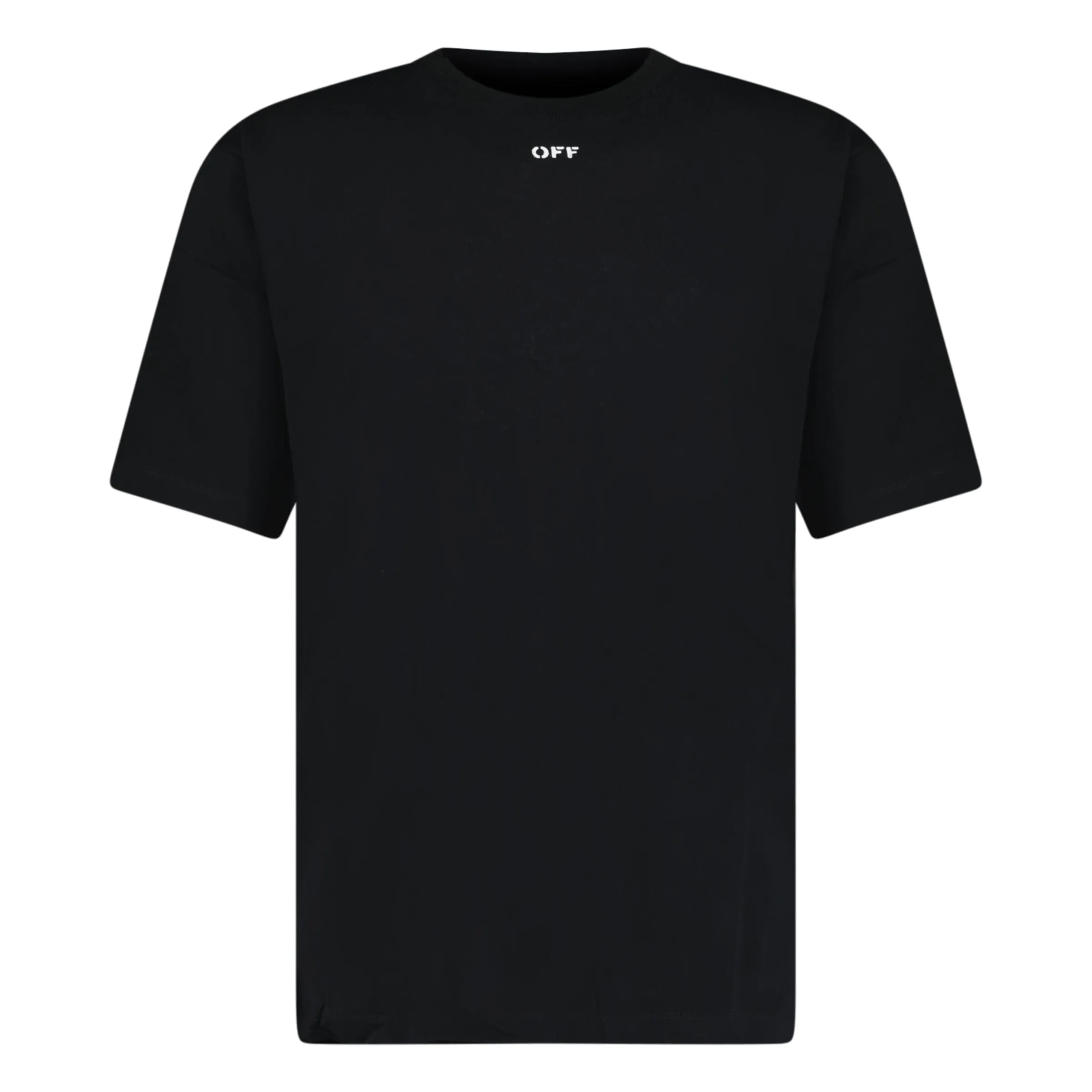 OFF WHITE FERN ARROWS T SHIRT BLACK