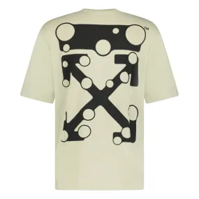 OFF WHITE STONE LOGO T SHIRT