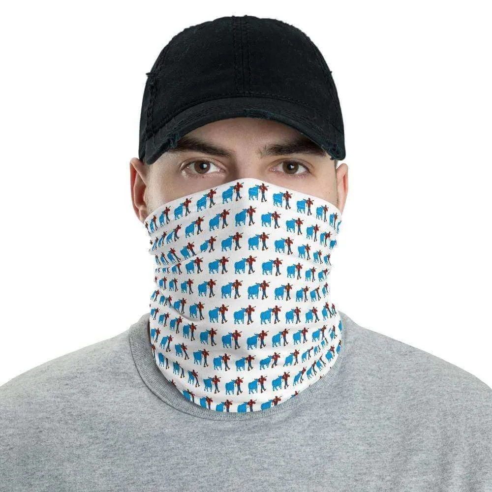 Paul Bunyan   Babe the Blue Ox Minnesota Neck Gaiter/Face Mask/Bandana