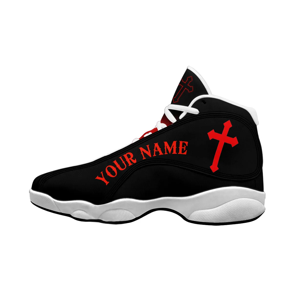 Personalized Jesus Saved My Life Faith J13 Shoes - Jesus Shoes