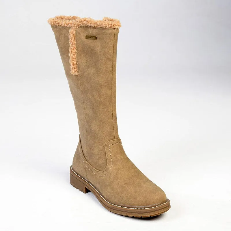 Pierre Cardin Jessie Fur Lined Boot - Beige