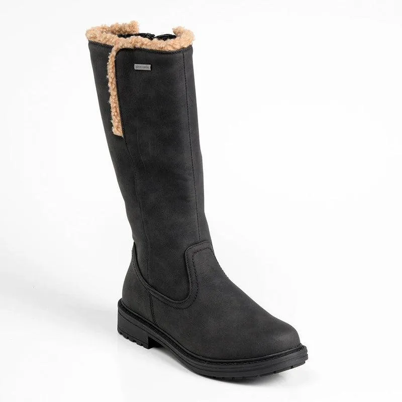 Pierre Cardin Jessie Fur Lined Boot - Black