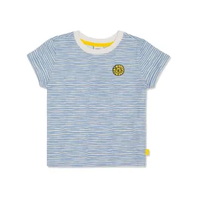 Recycled Cotton Stripes Kid T-shirt