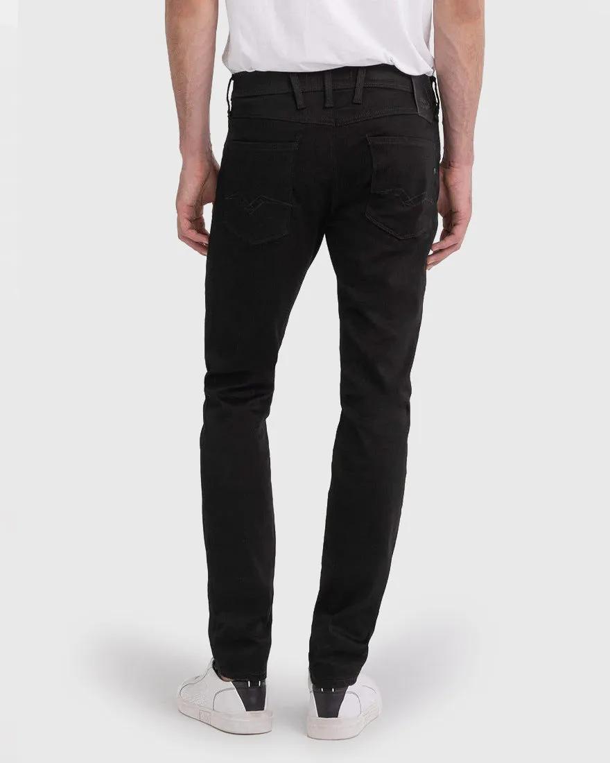 REPLAY RFB1661M914Y BLACK ANBASS HYPERFLEX JEANS