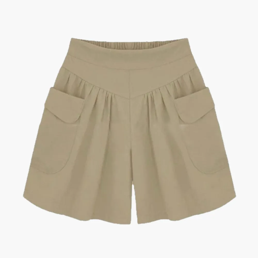 Ruffle Pocket Shorts