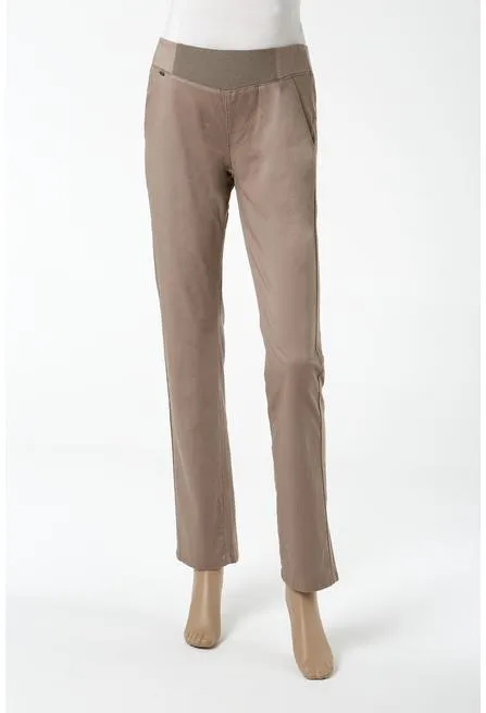 Sherry Reg Boot Fine Twill Pants Khaki