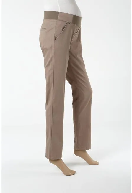 Sherry Reg Boot Fine Twill Pants Khaki