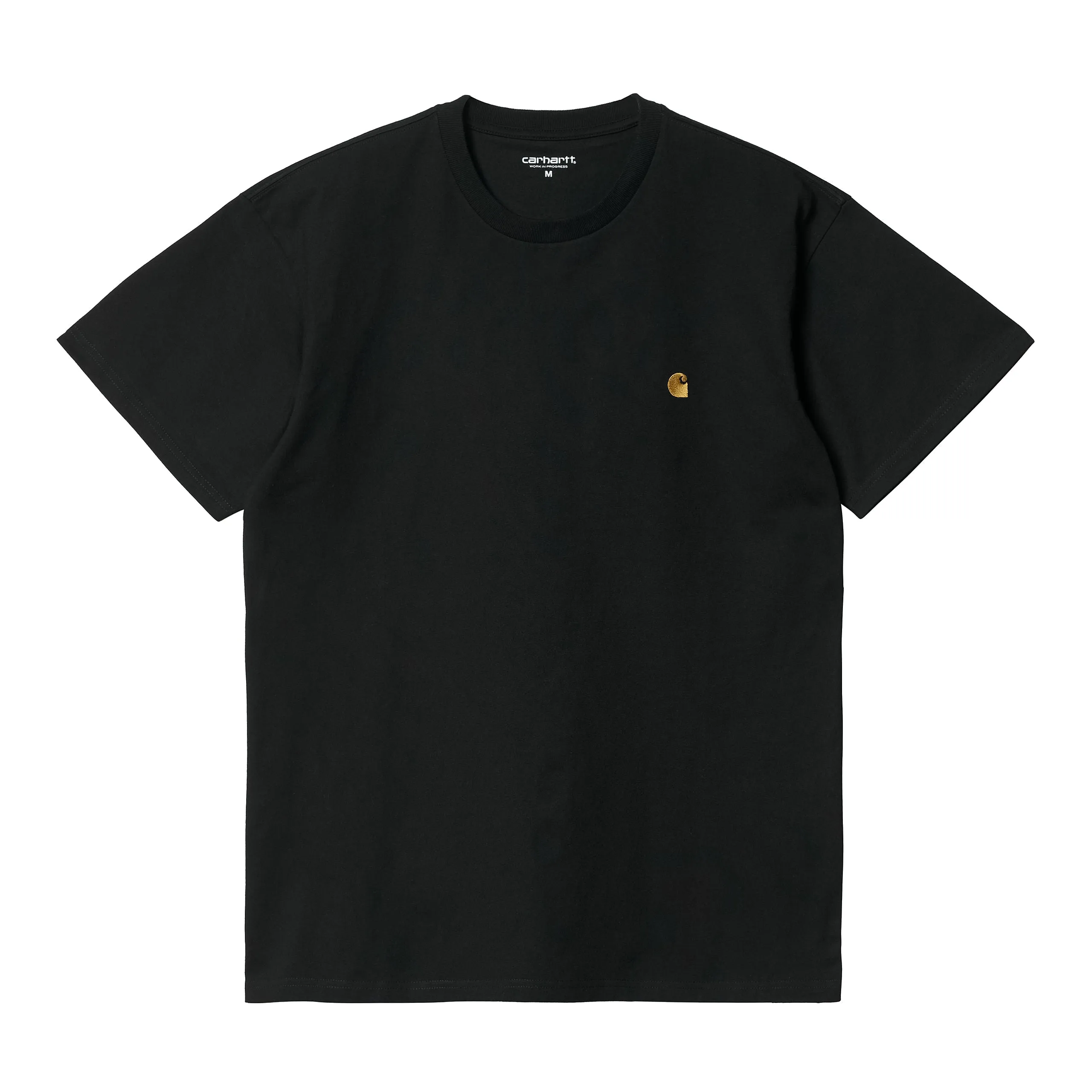 S/S CHASE T-SHIRT BLACK / GOLD