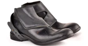 Straparound Boot  |  Black cordovan