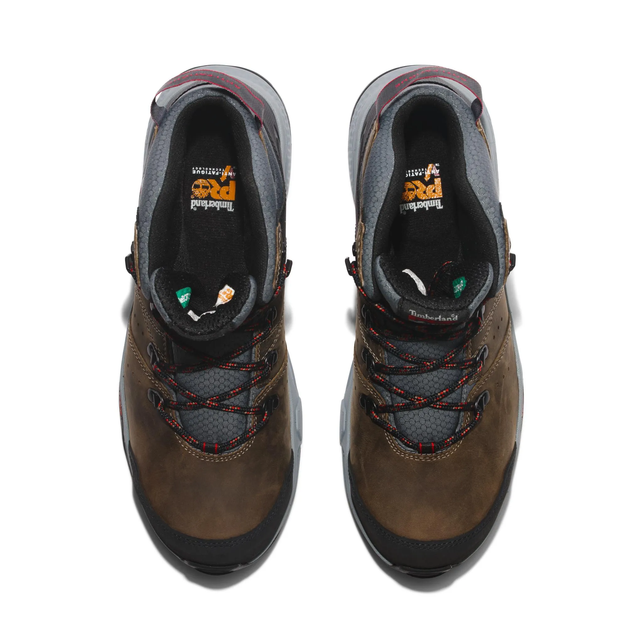 Switchback 6 Inch Composite-Toe Waterproof Work Boot Brown/Grey