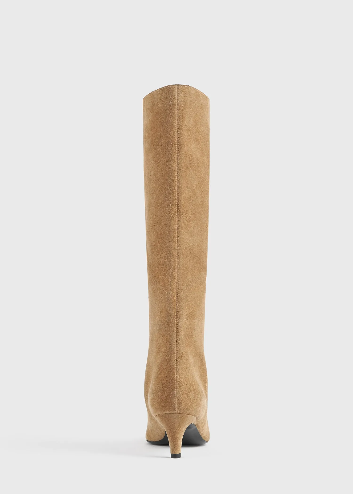 The Wide Shaft Boot caramel