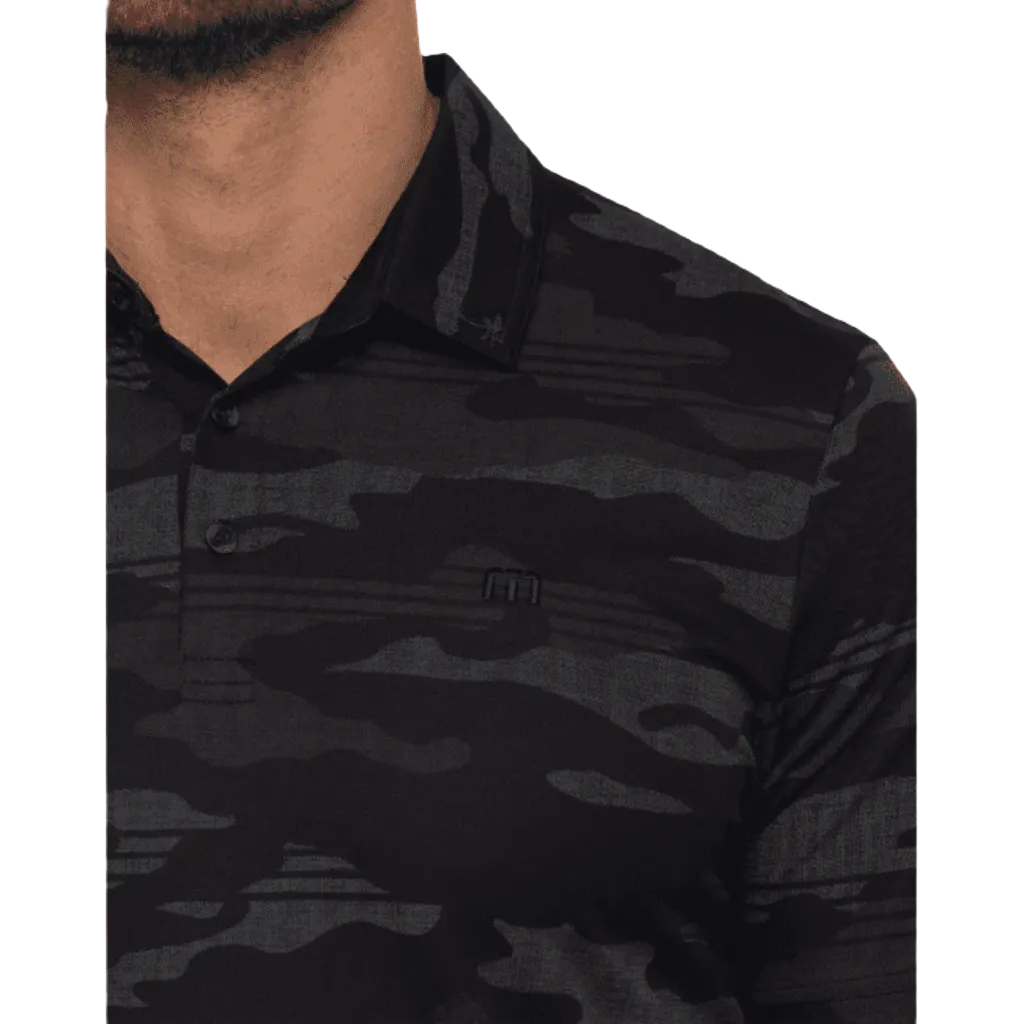 Travis Mathew Beachside Stealth Polo - Black