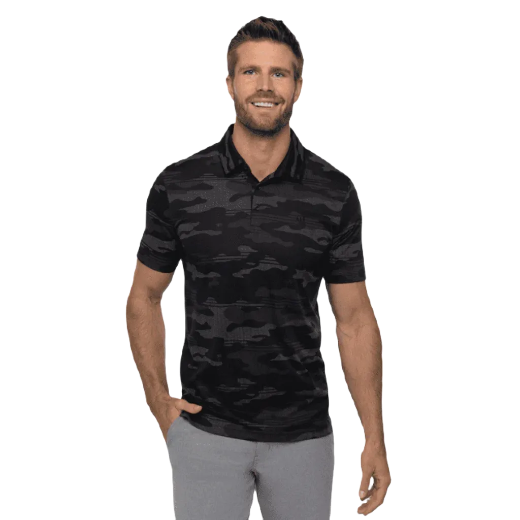 Travis Mathew Beachside Stealth Polo - Black