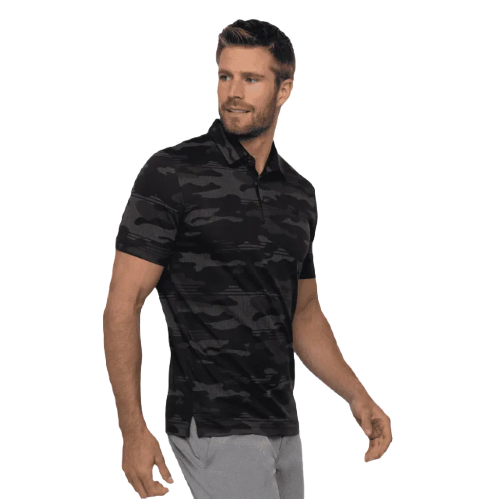 Travis Mathew Beachside Stealth Polo - Black