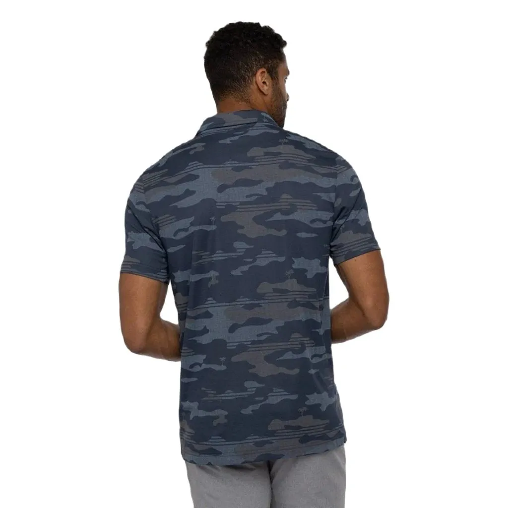 Travis Mathew Beachside Stealth Polo - Blue