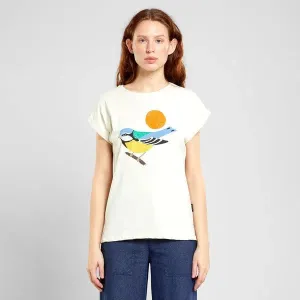 Visby Blue Tit - T-Shirt mit Vogel Motiv